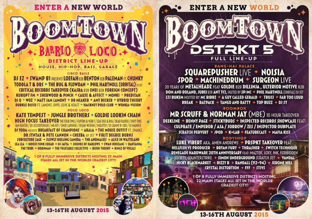 Boomtown - flyers